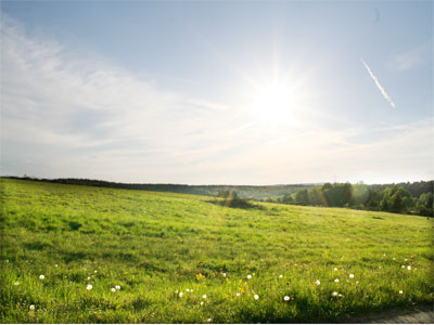 Sonnenfächer, Solaranlagen, Solarzellen 